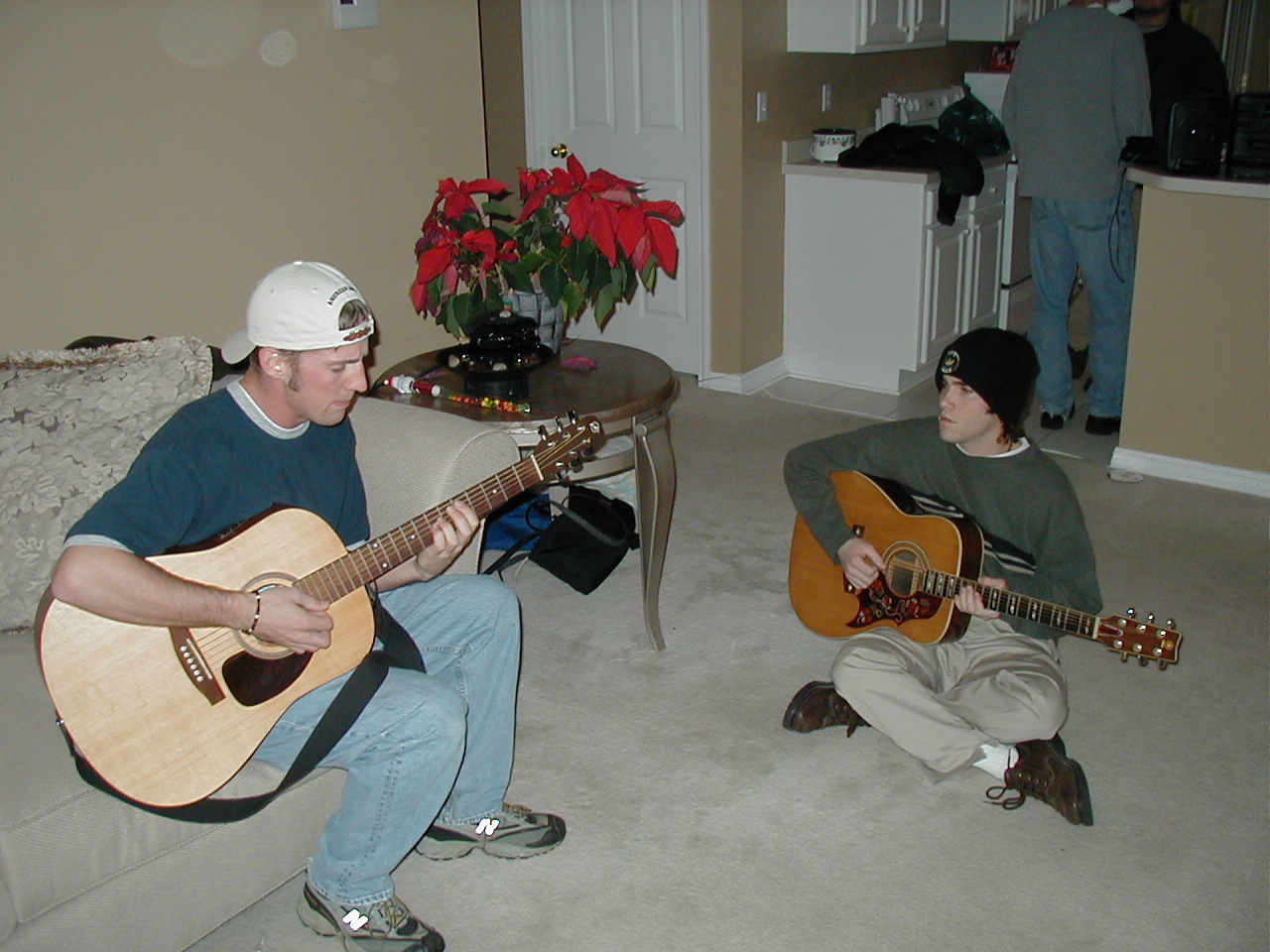 me and dylan jamming